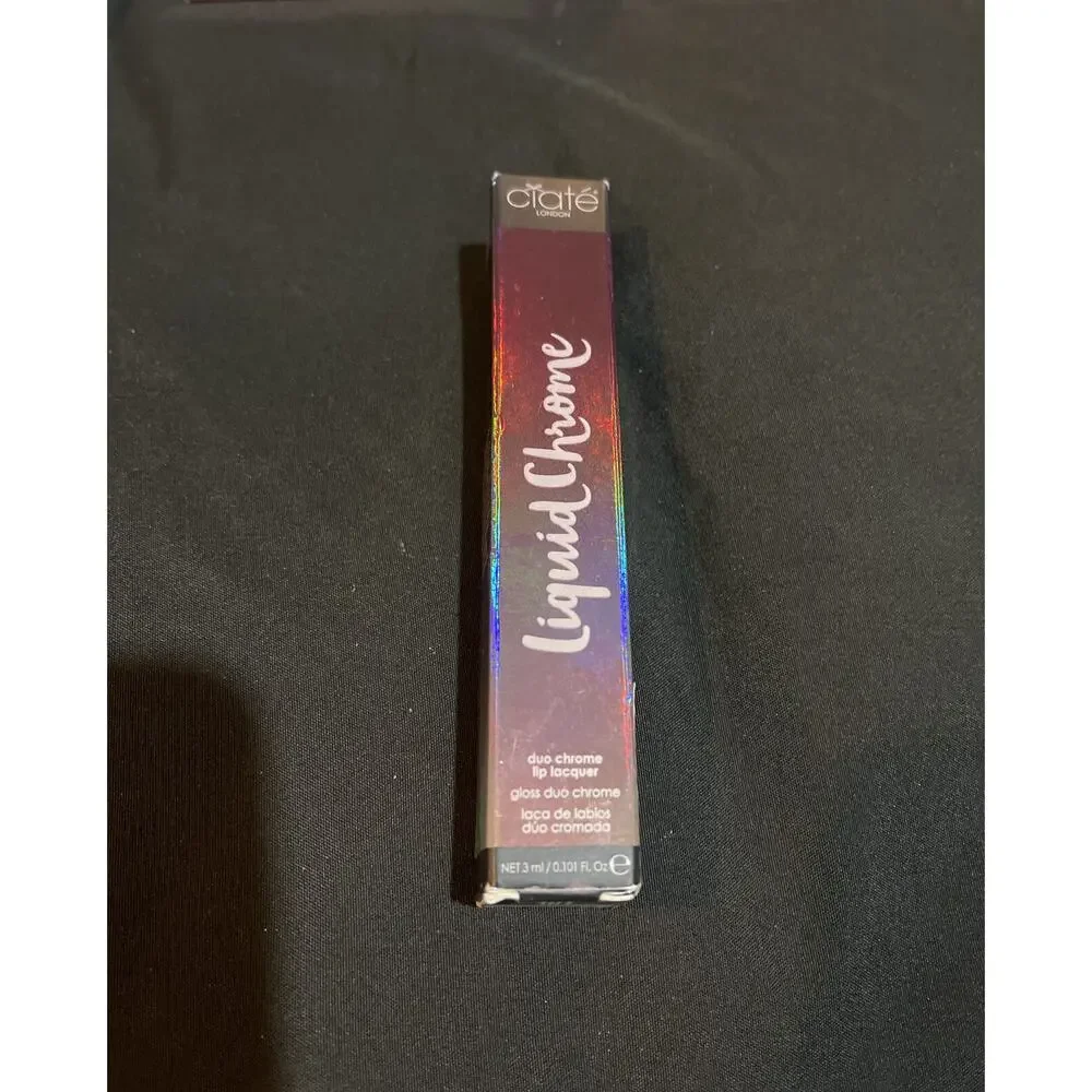 Ciate London Liquid Chrome Lip Lacquer ZODIAC ( Eclipse )‎ 0.10oz Full Size